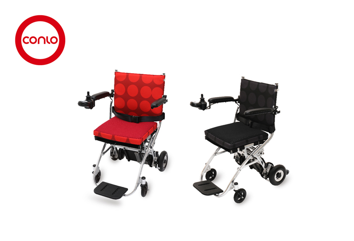 超轻便携式电动轮椅